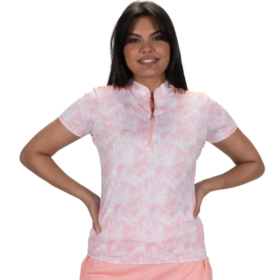 Nancy Lopez Agava Short Sleeve Polo Best