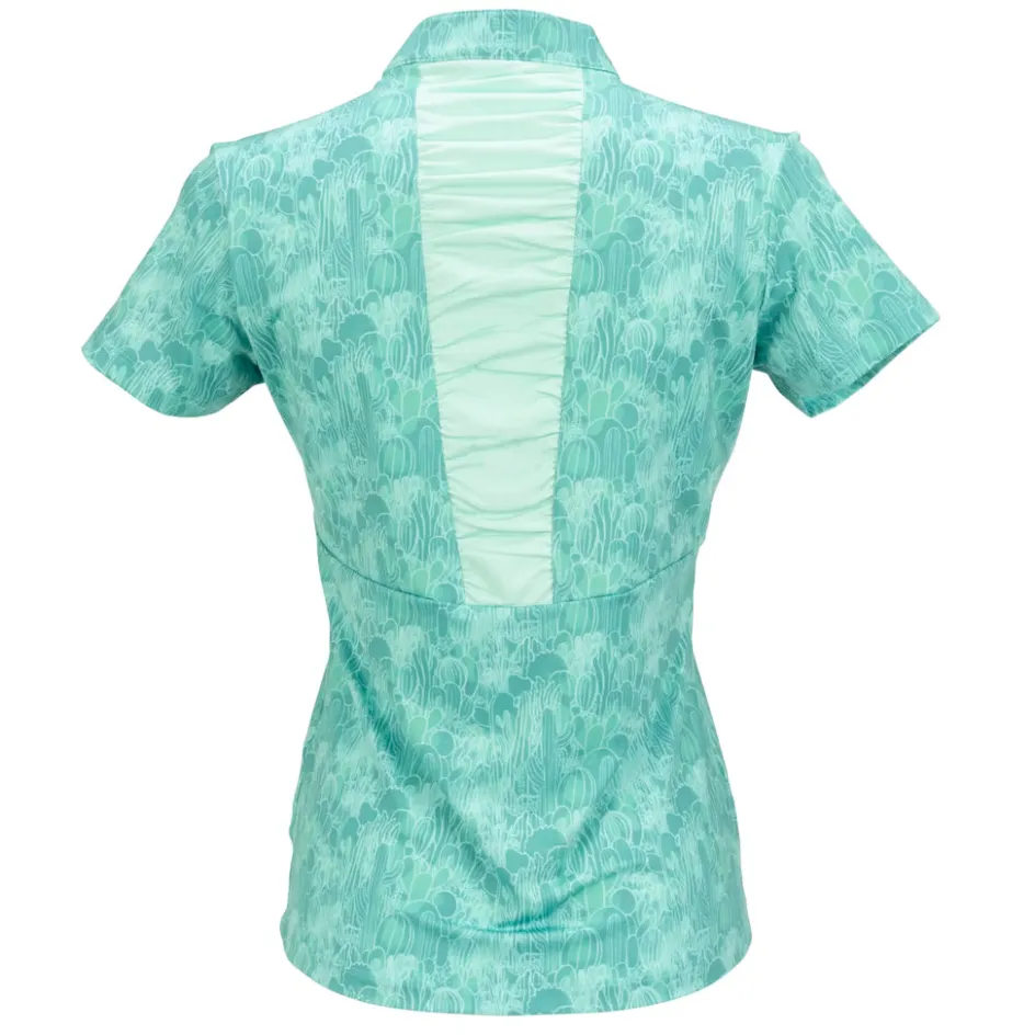 Nancy Lopez Agava Short Sleeve Polo Best