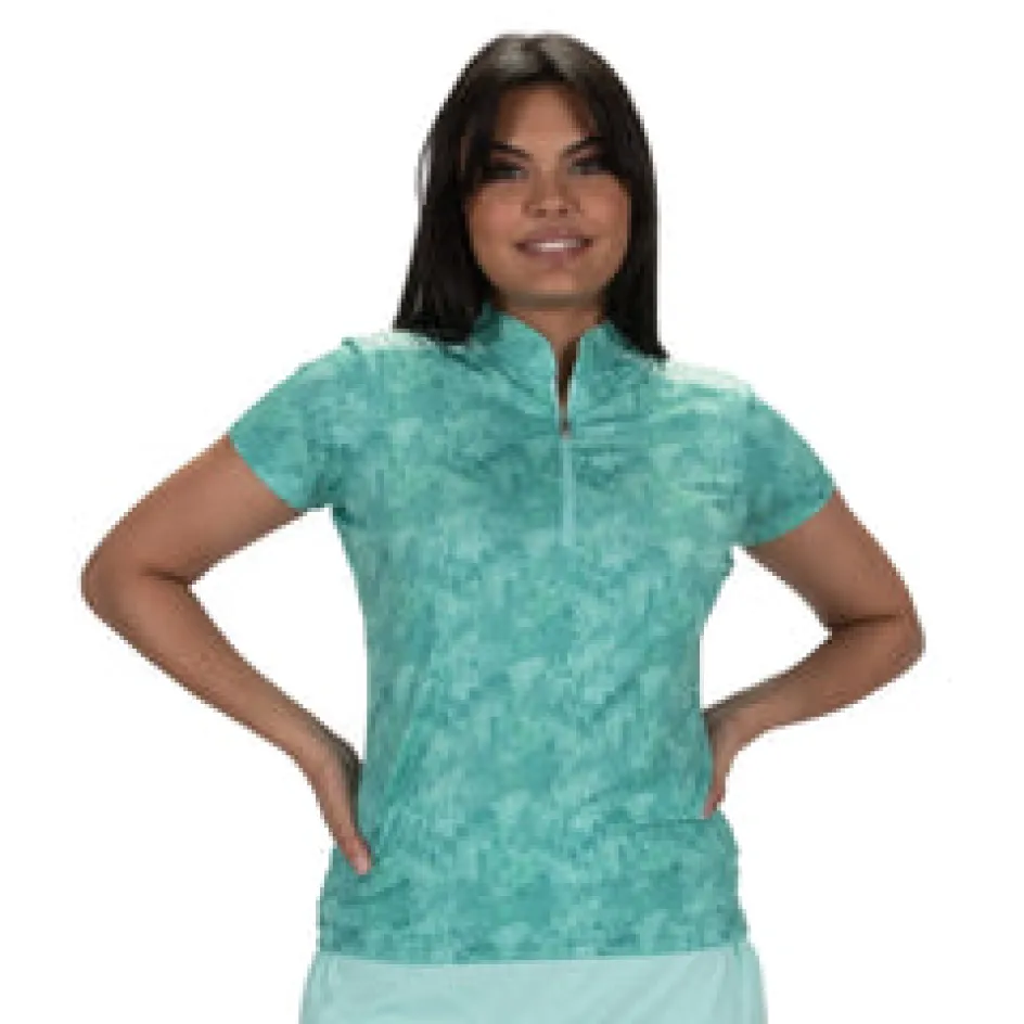 Nancy Lopez Agava Short Sleeve Polo Best