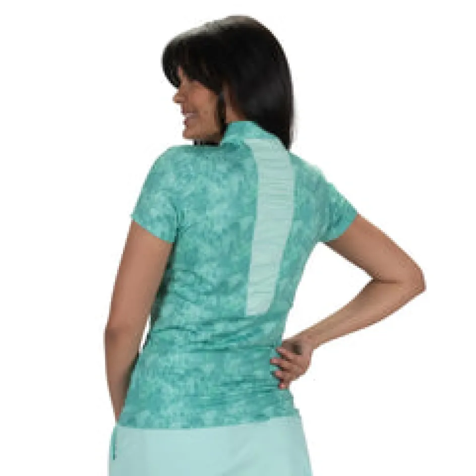 Nancy Lopez Agava Short Sleeve Polo Best