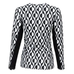 Nancy Lopez Aspiration Long Sleeve Roar Black / White (Roar Print) Best