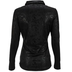 Nancy Lopez Balance Long Sleeve Sizzle Polo Outlet