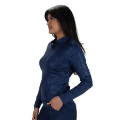 Nancy Lopez Balance Long Sleeve Sizzle Polo Outlet