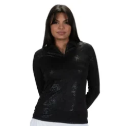 Nancy Lopez Balance Long Sleeve Sizzle Polo Outlet