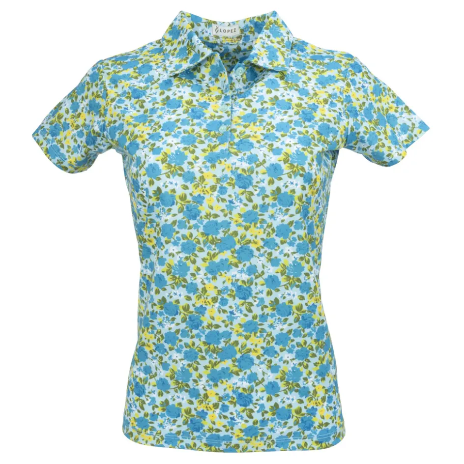 Nancy Lopez Bloom Short Sleeve Polo Best