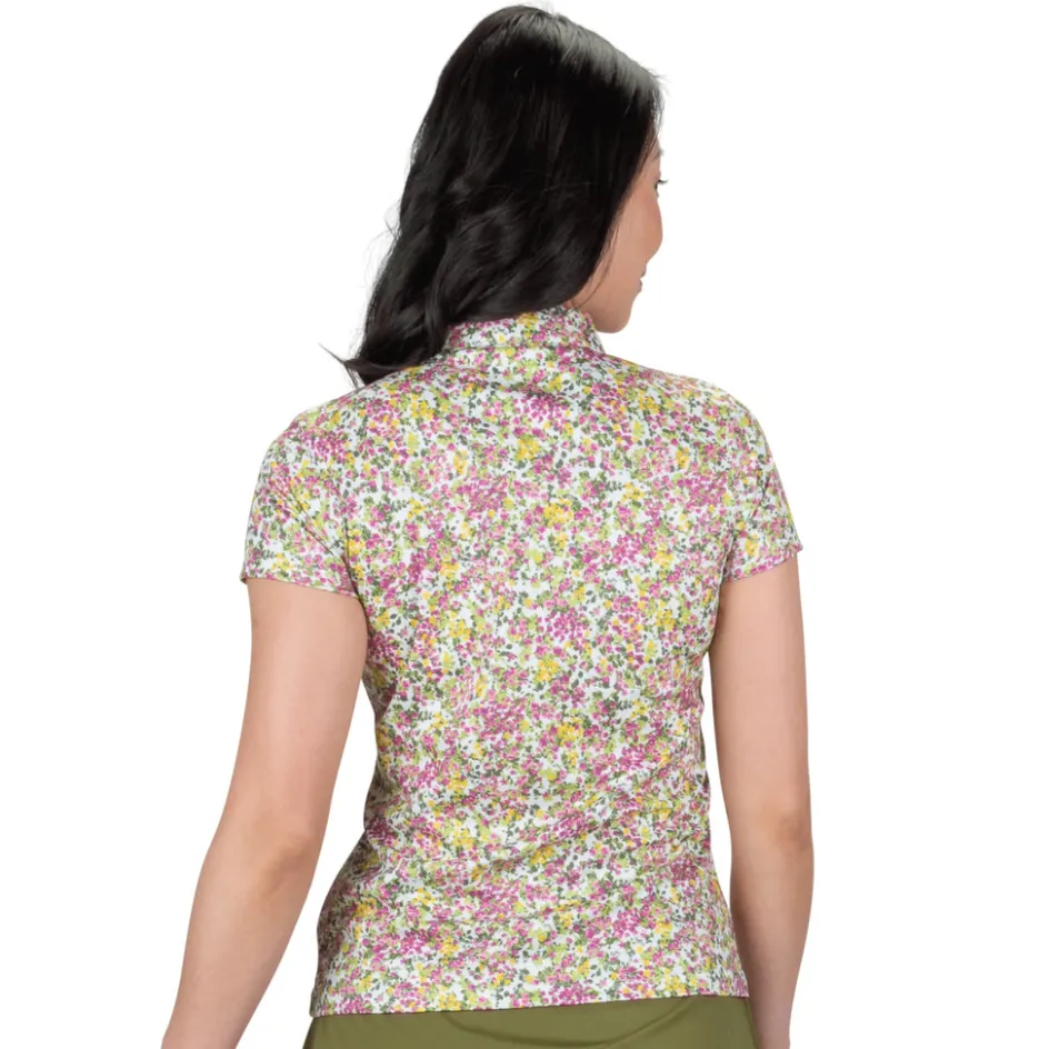 Nancy Lopez Bloom Short Sleeve Polo Best