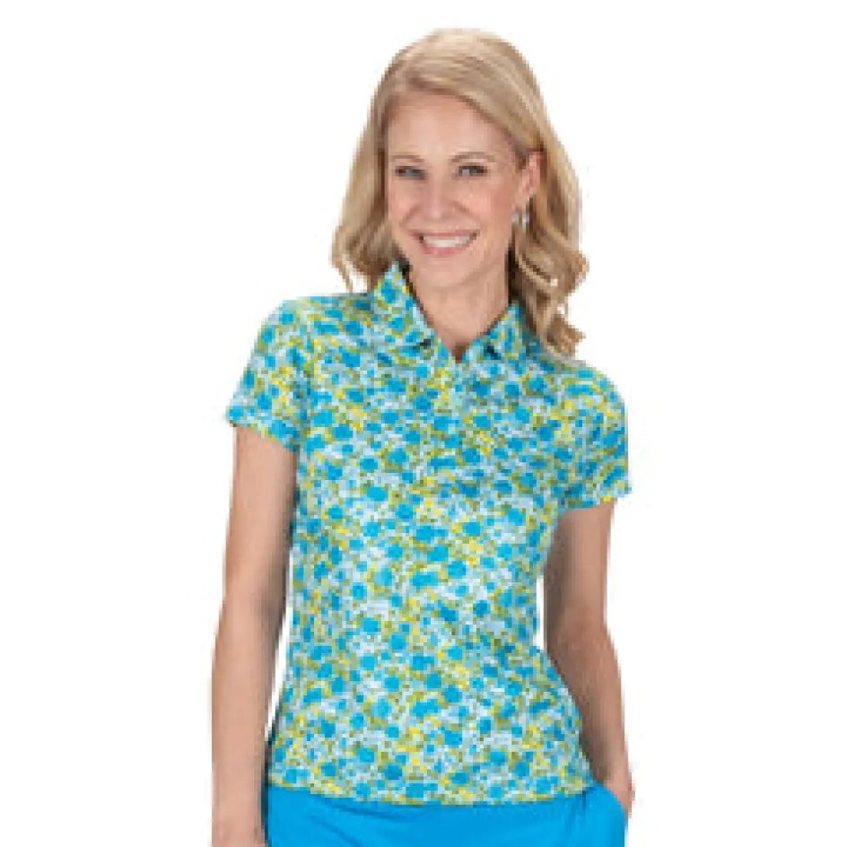 Nancy Lopez Bloom Short Sleeve Polo Best