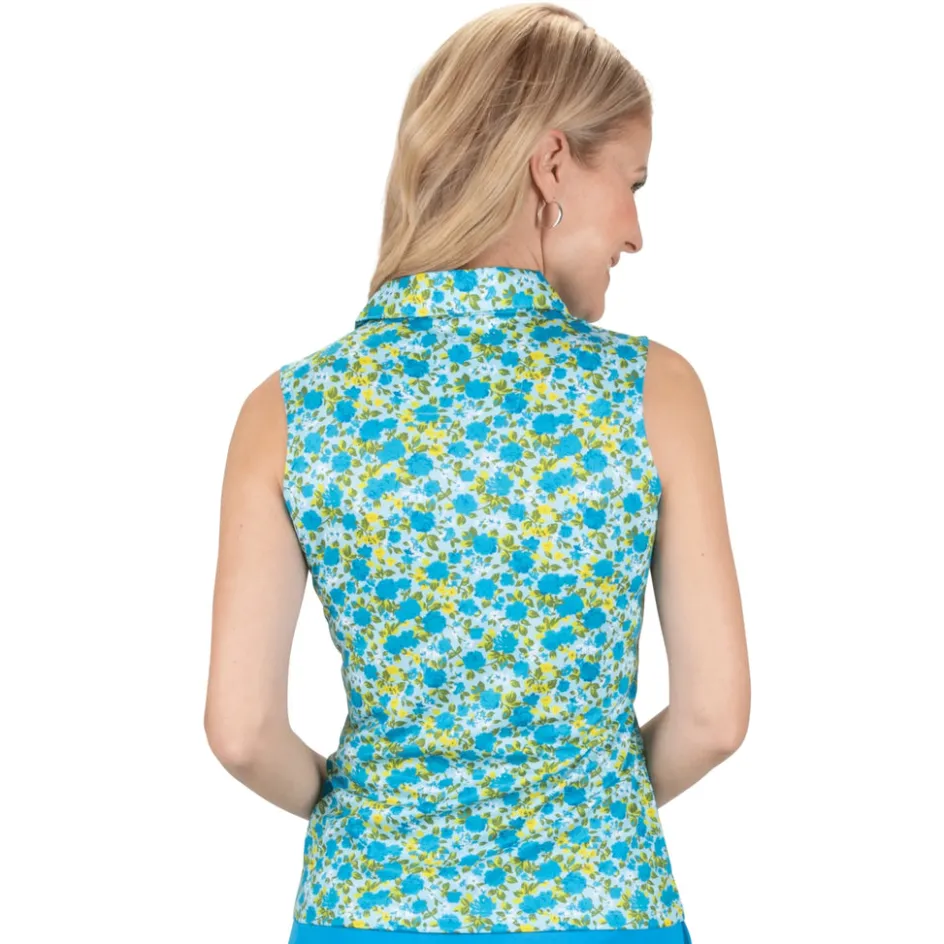 Nancy Lopez Bloom Sleeveless Polo Outlet