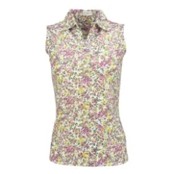 Nancy Lopez Bloom Sleeveless Polo Outlet