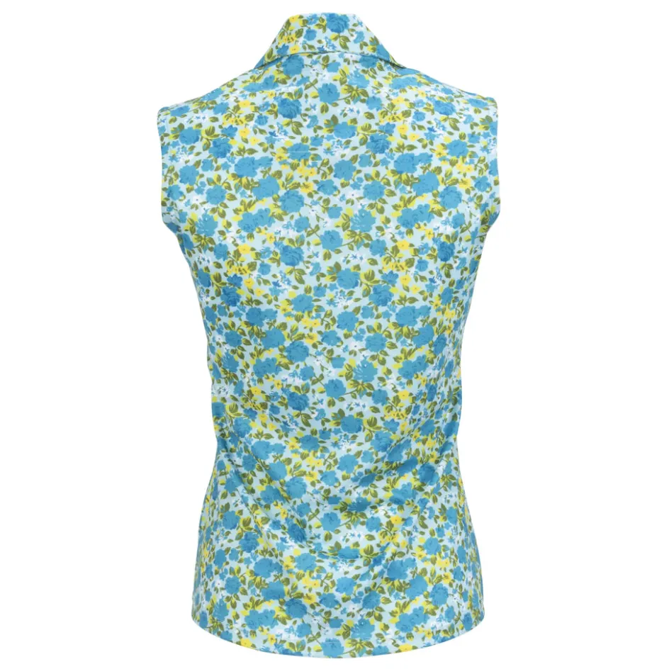 Nancy Lopez Bloom Sleeveless Polo Outlet