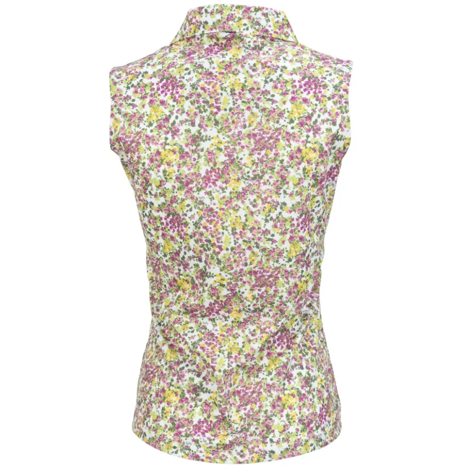Nancy Lopez Bloom Sleeveless Polo Outlet