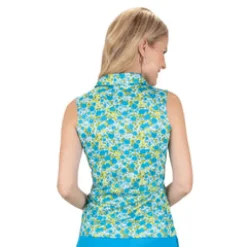 Nancy Lopez Bloom Sleeveless Polo Outlet