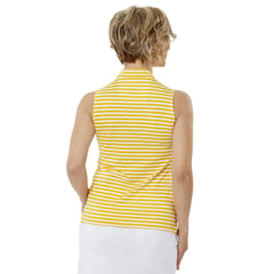 Nancy Lopez Bold Sleeveless Polo Glow Multi Online