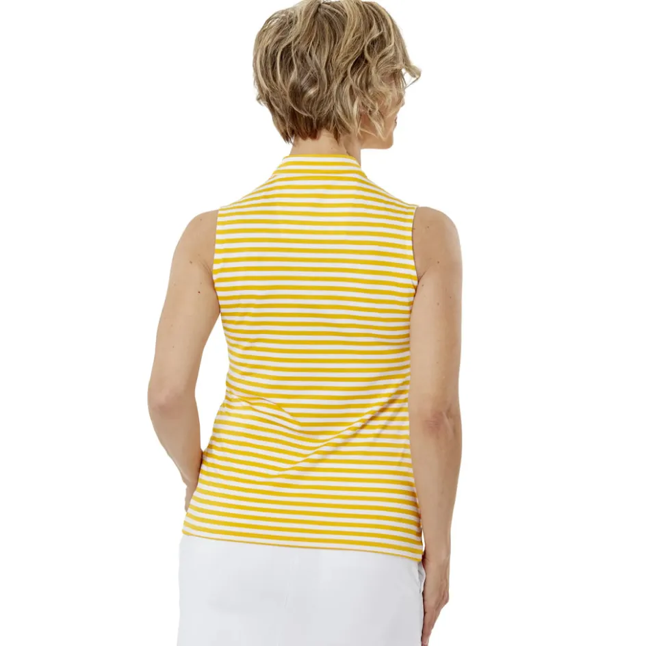 Nancy Lopez Bold Sleeveless Polo Glow Multi Online