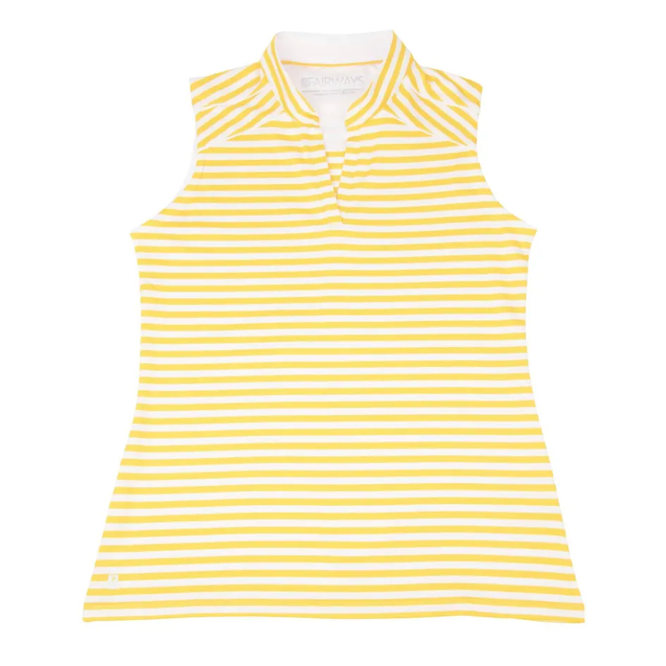 Nancy Lopez Bold Sleeveless Polo Glow Multi Online