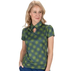 Nancy Lopez Brilliant Short Sleeve Polo Discount