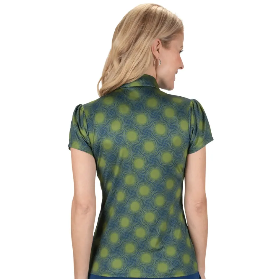 Nancy Lopez Brilliant Short Sleeve Polo Discount
