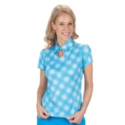 Nancy Lopez Brilliant Short Sleeve Polo Discount