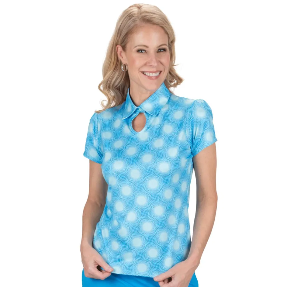 Nancy Lopez Brilliant Short Sleeve Polo Discount