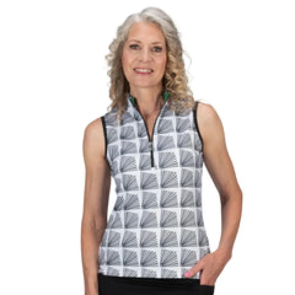 Nancy Lopez Fanny Sleeveless Polo Clearance