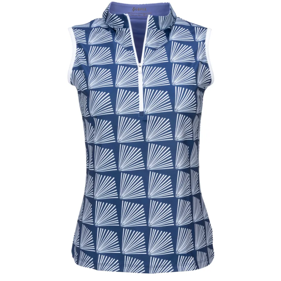 Nancy Lopez Fanny Sleeveless Polo Clearance