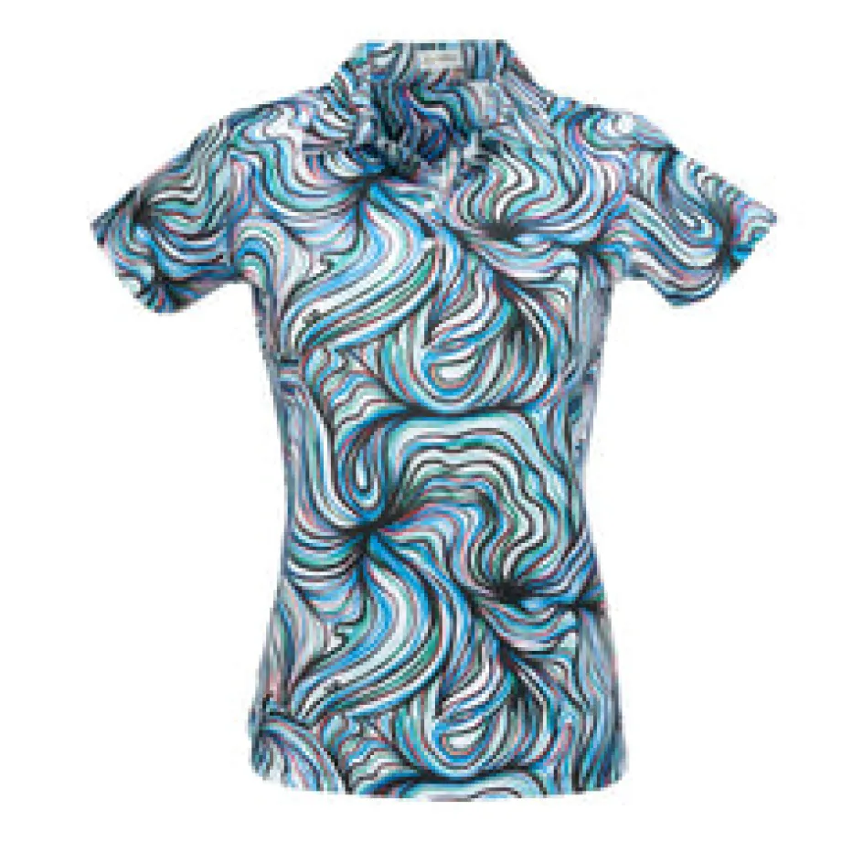 Nancy Lopez Flow Short Sleeve Polo