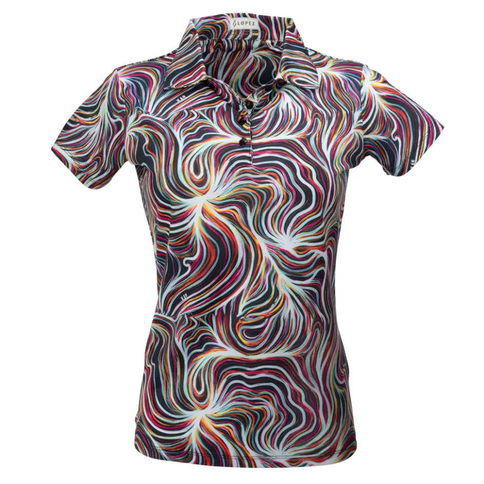 Nancy Lopez Flow Short Sleeve Polo