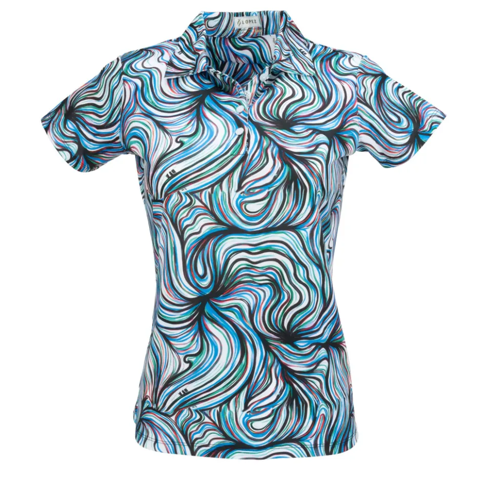 Nancy Lopez Flow Short Sleeve Polo