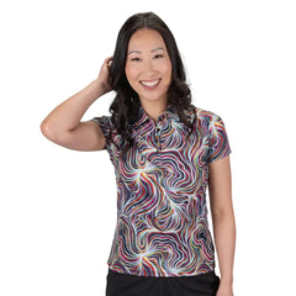 Nancy Lopez Flow Short Sleeve Polo
