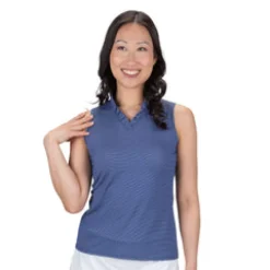 Nancy Lopez Fresh Sleeveless Polo Discount