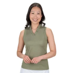 Nancy Lopez Fresh Sleeveless Polo Discount