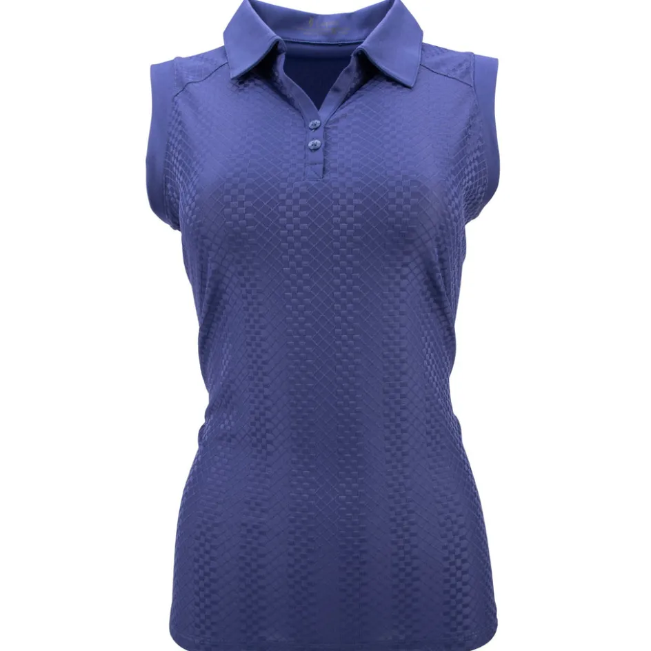 Nancy Lopez Grace Sleeveless Polo Hot