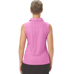 Nancy Lopez Grace Sleeveless Polo Hot
