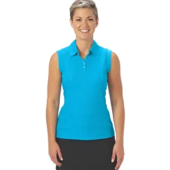 Nancy Lopez Grace Sleeveless Polo Hot