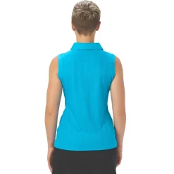 Nancy Lopez Grace Sleeveless Polo Hot