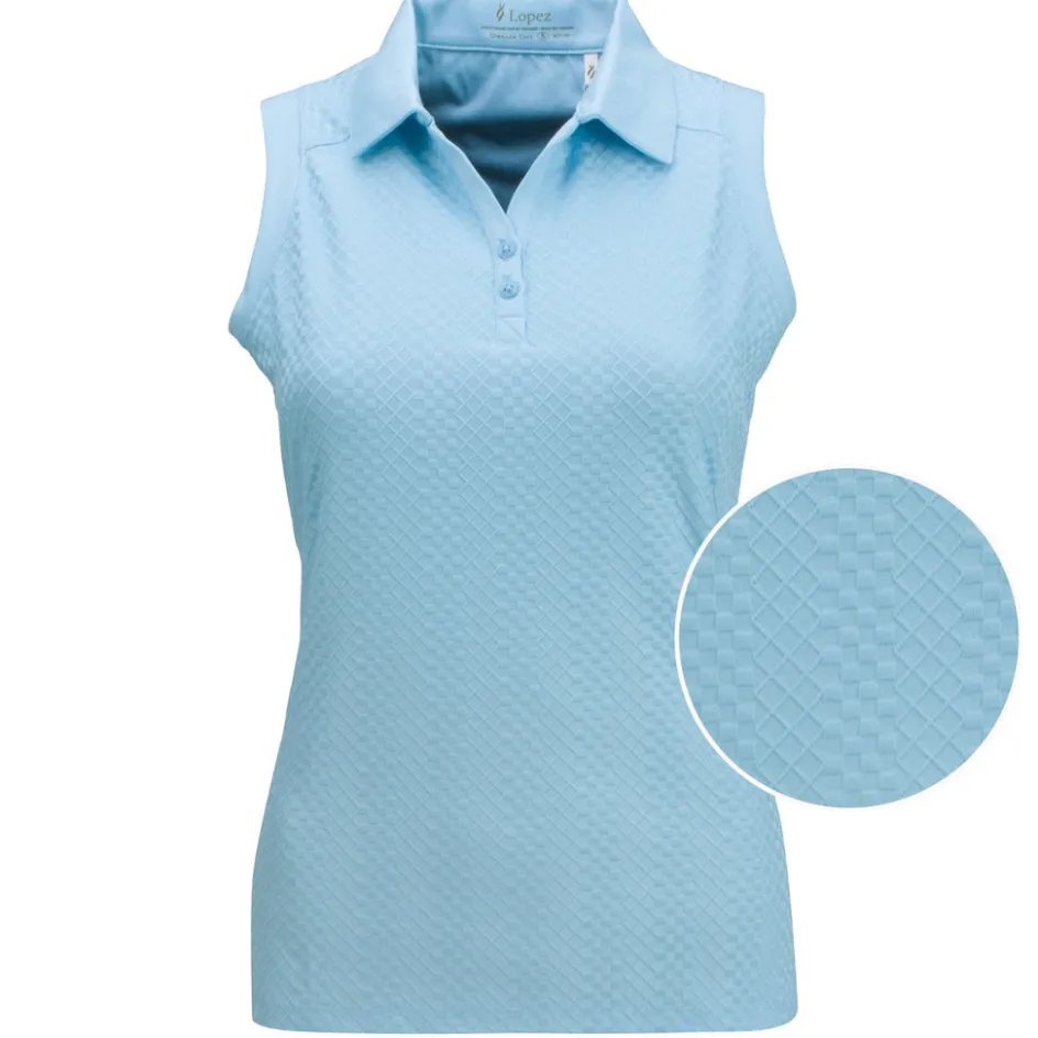 Nancy Lopez Grace Sleeveless Polo Hot