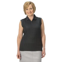 Nancy Lopez Grace Sleeveless Polo Hot