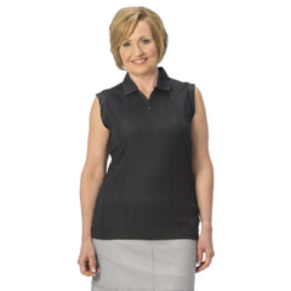 Nancy Lopez Grace Sleeveless Polo Hot