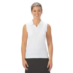 Nancy Lopez Grace Sleeveless Polo Hot