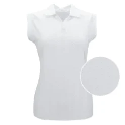 Nancy Lopez Grace Sleeveless Polo Hot