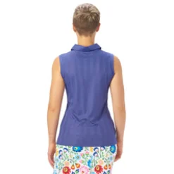 Nancy Lopez Grace Sleeveless Polo Hot