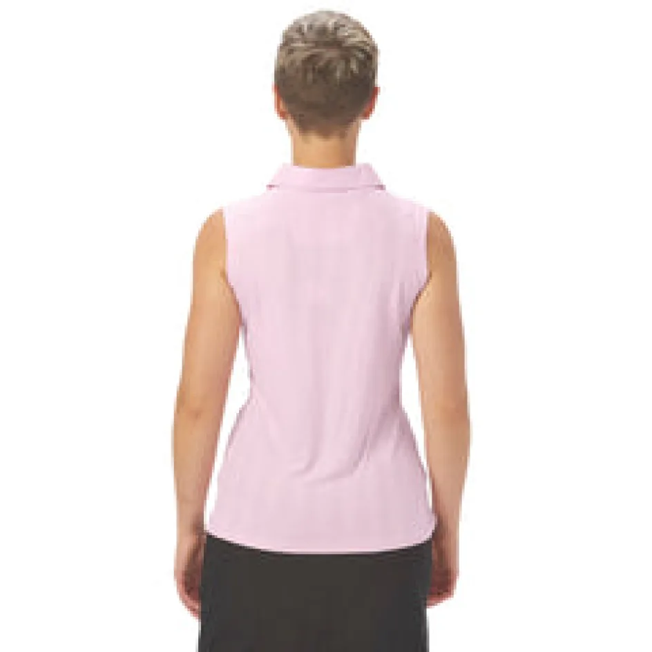 Nancy Lopez Grace Sleeveless Polo Hot