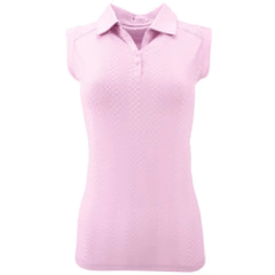 Nancy Lopez Grace Sleeveless Polo Hot