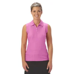 Nancy Lopez Grace Sleeveless Polo Hot