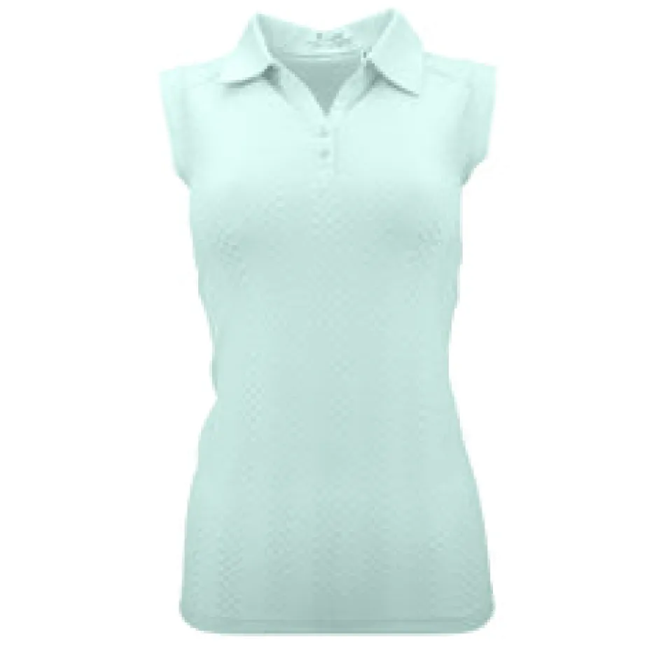 Nancy Lopez Grace Sleeveless Polo Hot