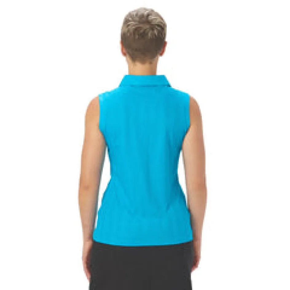 Nancy Lopez Grace Sleeveless Polo Hot
