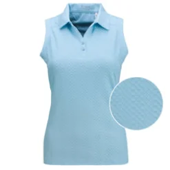 Nancy Lopez Grace Sleeveless Polo Hot
