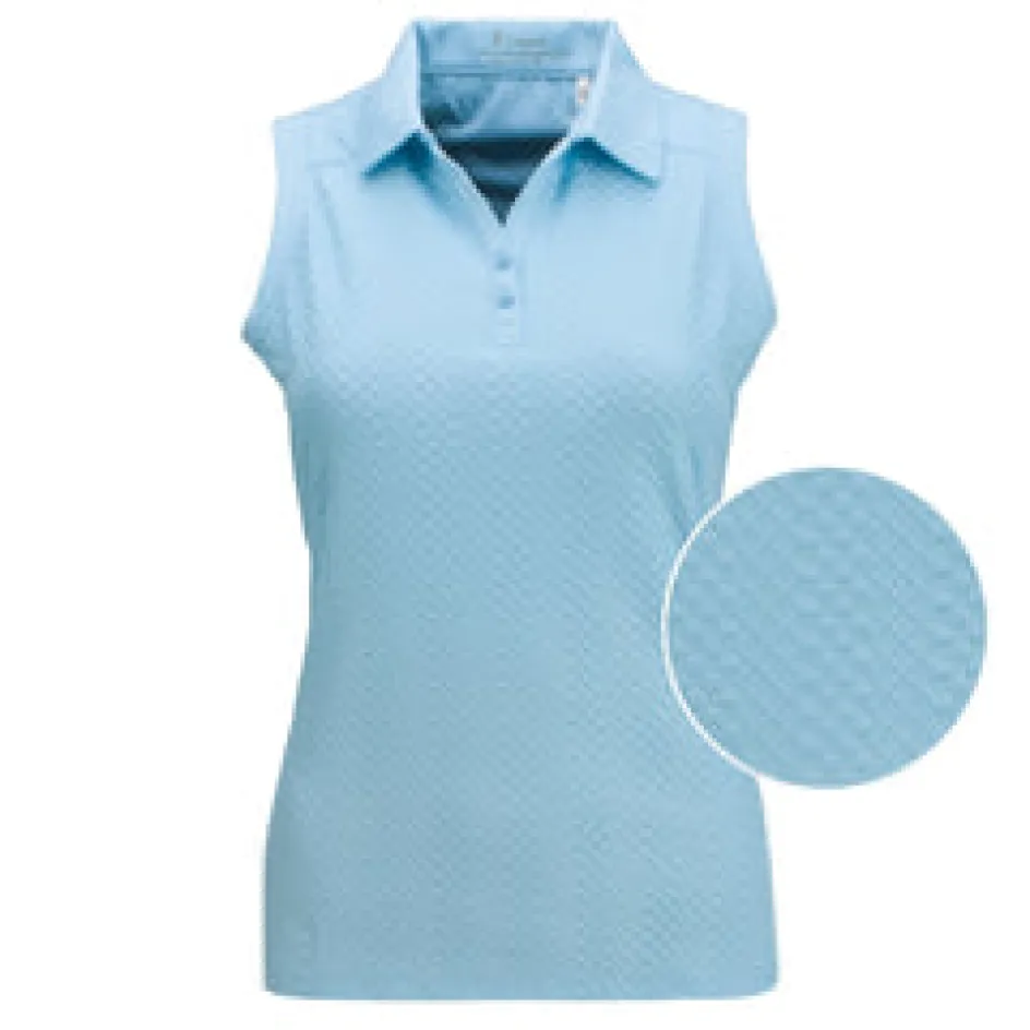 Nancy Lopez Grace Sleeveless Polo Hot