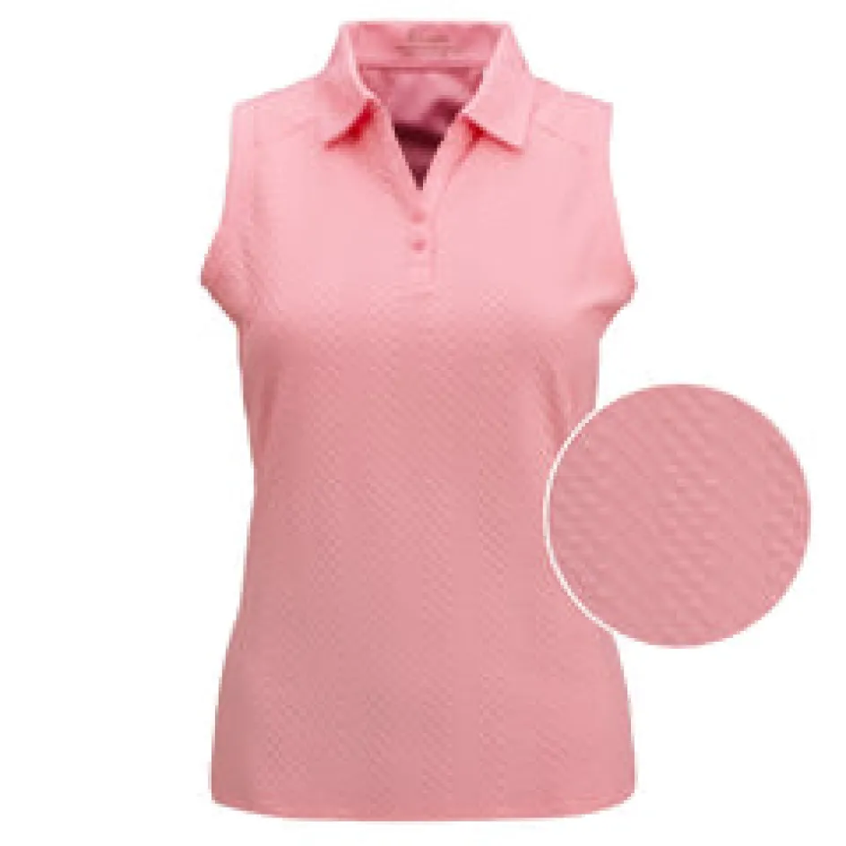 Nancy Lopez Grace Sleeveless Polo Hot