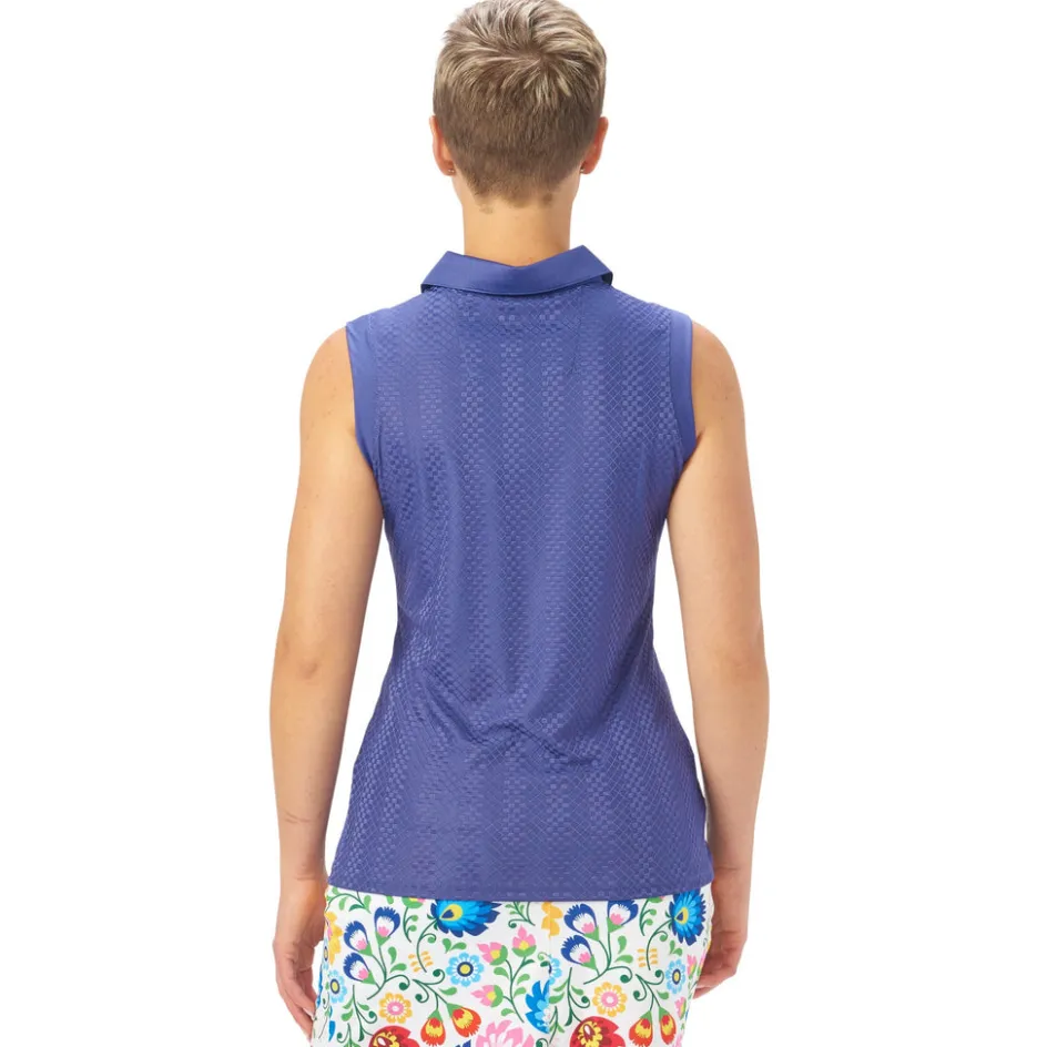 Nancy Lopez Grace Sleeveless Polo Hot